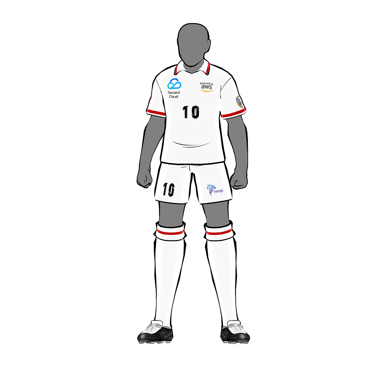 優勝者限定ゲーム内ユニフォーム（Home + GK）