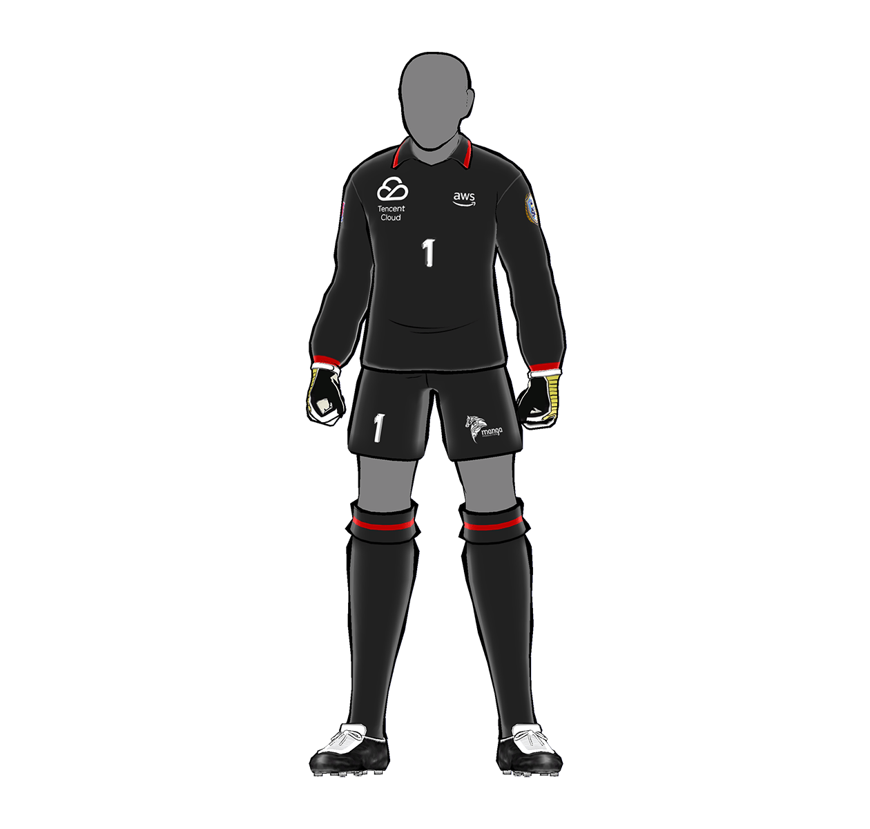 優勝者限定ゲーム内ユニフォーム（Home + GK）