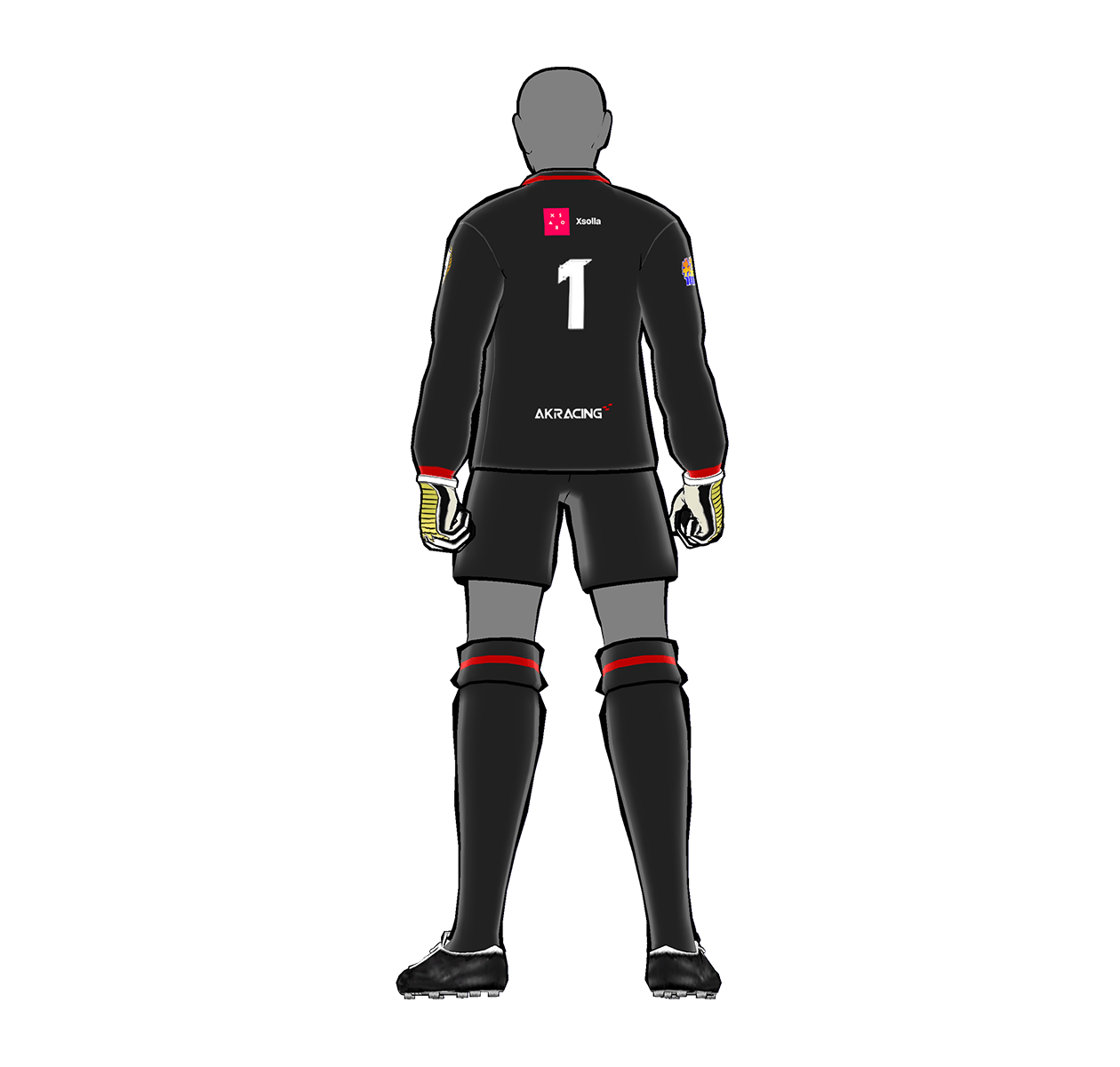 優勝者限定ゲーム内ユニフォーム（Home + GK）