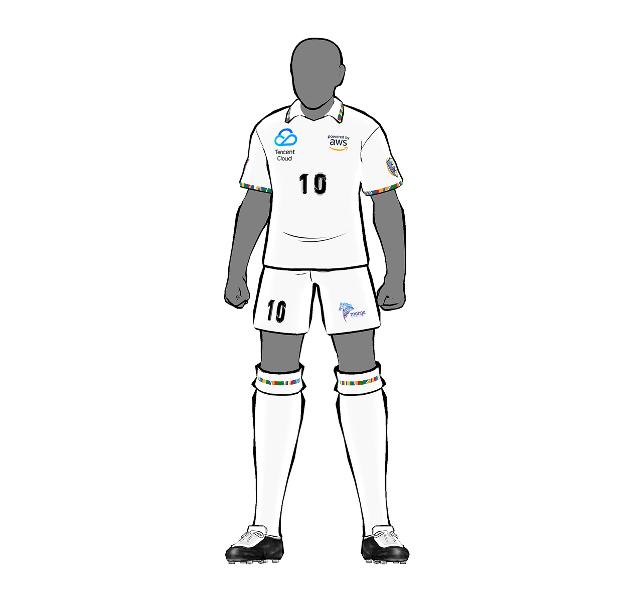 決勝出場者限定ゲーム内ユニフォーム（Home + GK）