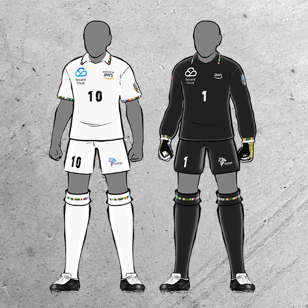 決勝出場者限定ゲーム内ユニフォーム（Home + GK）