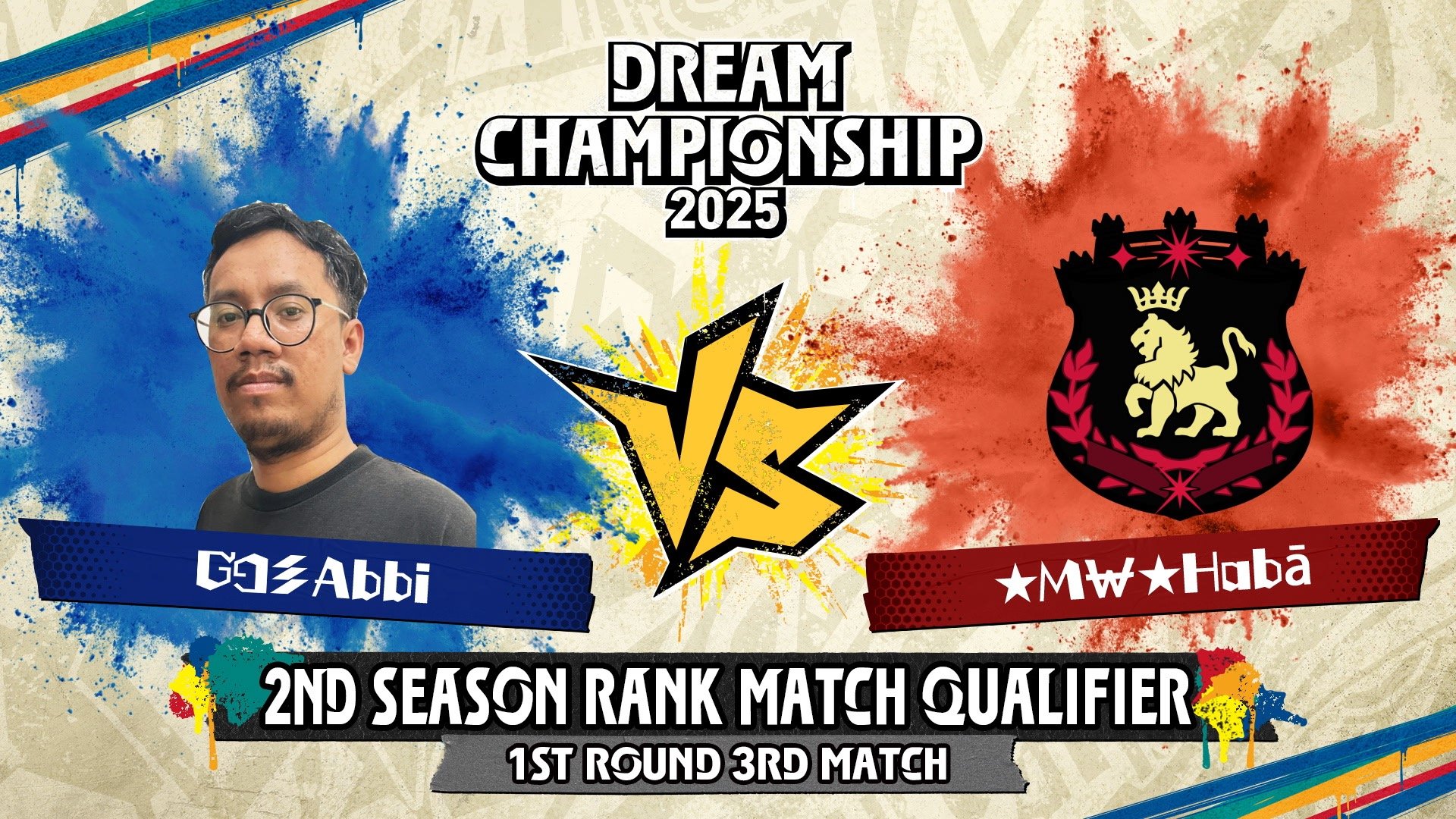 2nd シーズン 最終トーナメント 1st Round 3rd Match Ɠ⅁彡Abbi vs ★M₩★Habā